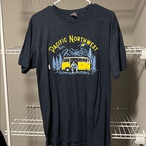 Pacific Trail Navy Blue Graphic Tee